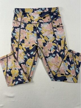 Freely Floral Patterned Leggings XL